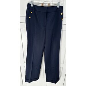 Brooks Brothers Navy Pants with Gold Buttons